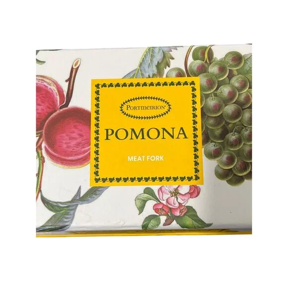 Portmeirion Pomona Salad Servers & Meat Fork Set In Gift Boxes NEW - Picture 3 of 12